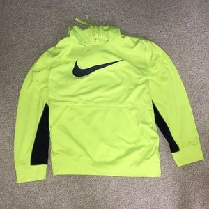 NIKE Men’s Lime Green Sweatshirt